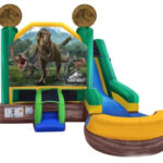 6in1 Jurassic Park Combo Waterslide