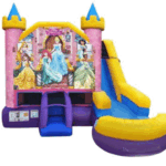 6in1 Disney Princess Combo Waterslide Wet or Dry