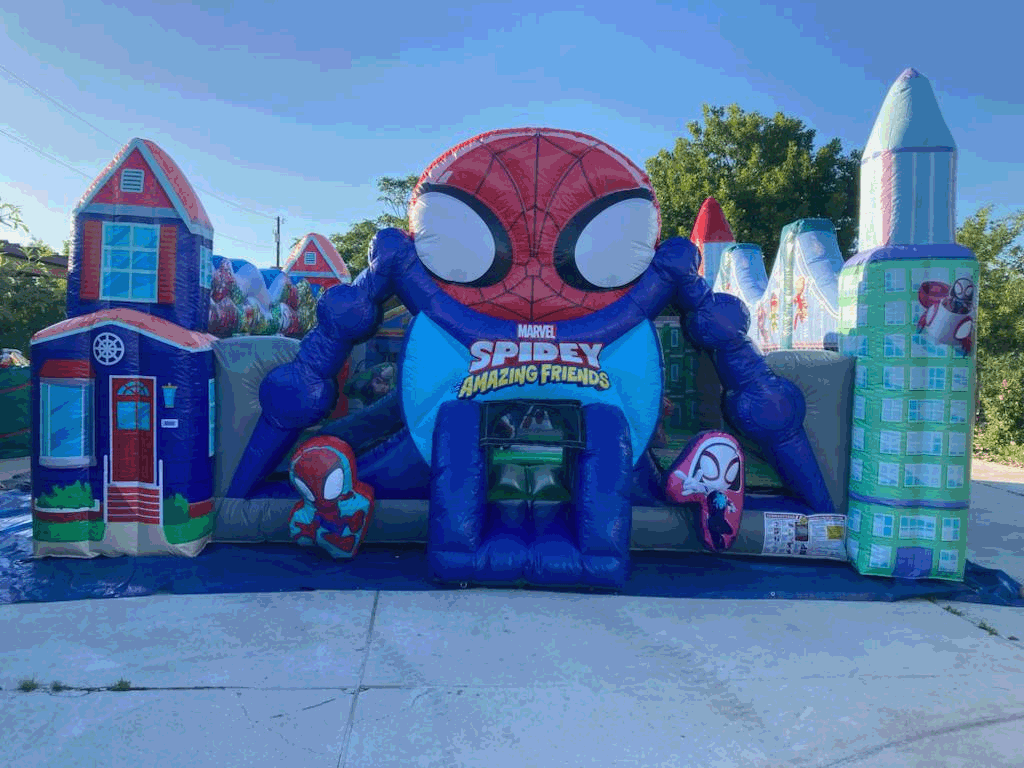 Spidey and his Amazing Friends Playground Combo – Toddler Bouncer